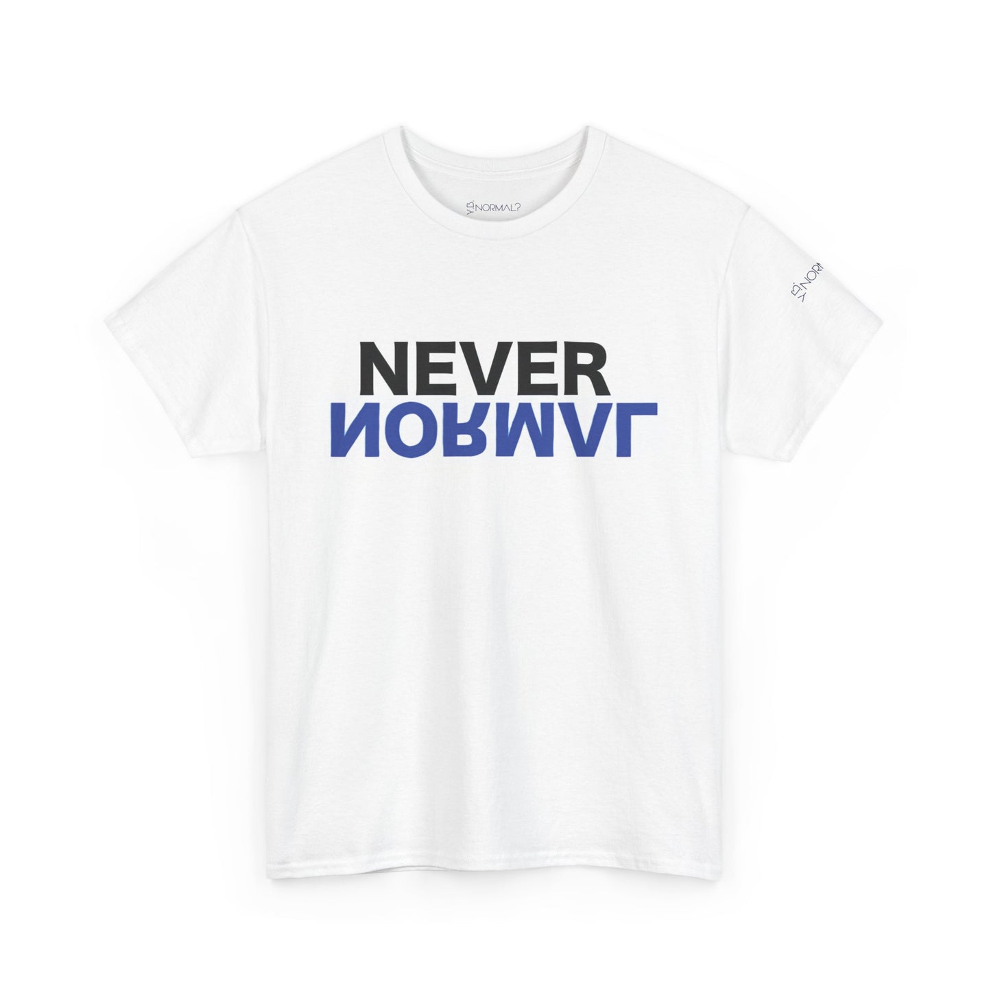 Y.B.Normal? Never Normal Signature White Tee