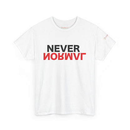 Y.B.Normal? Never Normal Signature White Tee